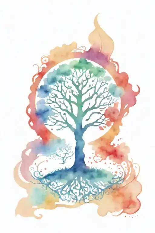 Tree Of Life Intertwined