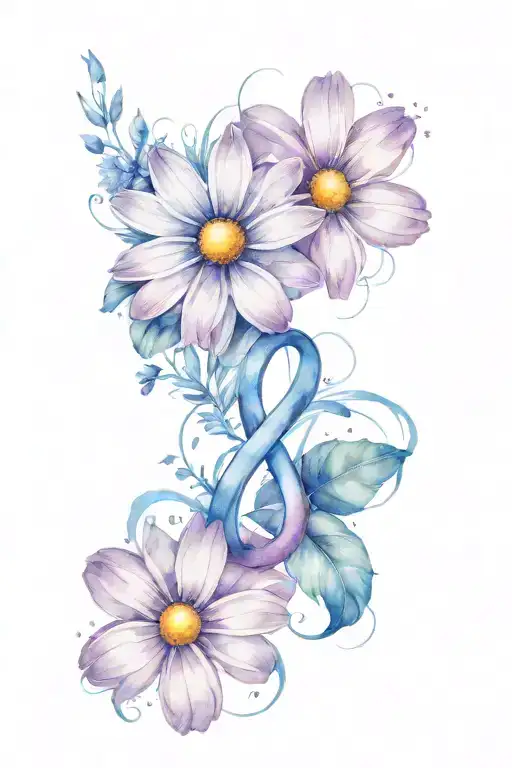 Daisy And Infinity Sign