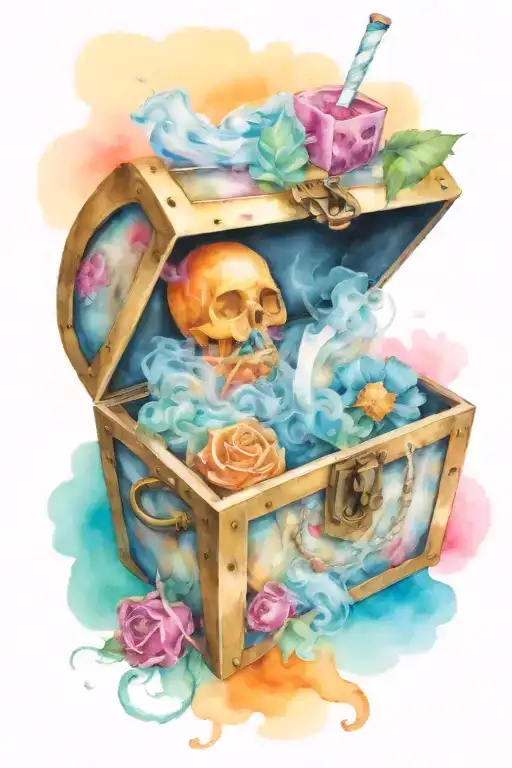 Treasure Chest Smoking With Ideas