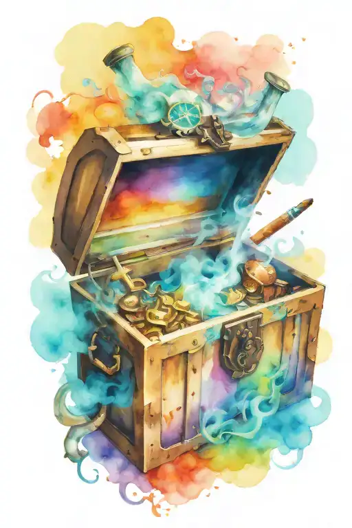 Treasure Chest Smoking With Ideas