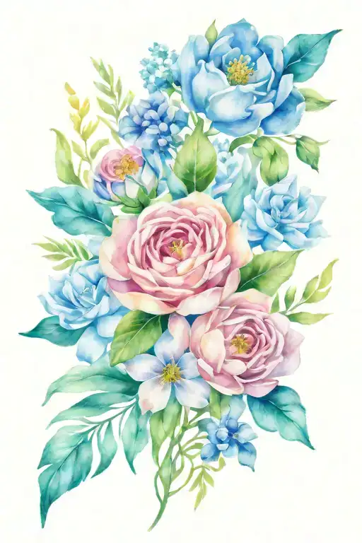 Birth Flower Bouquet