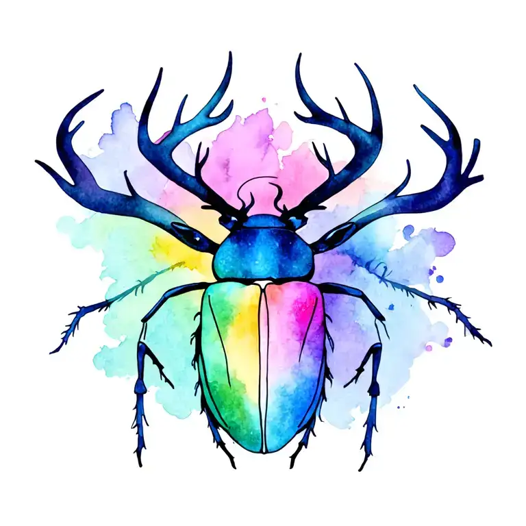 Rainbow Beetle Deer