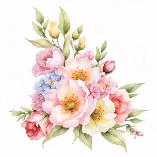 Birth Flower Bouquet