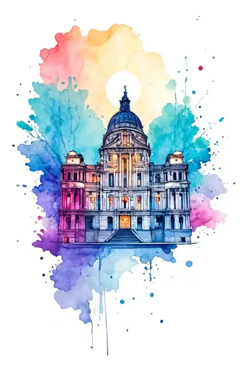 Architecture Tattoo Featuring