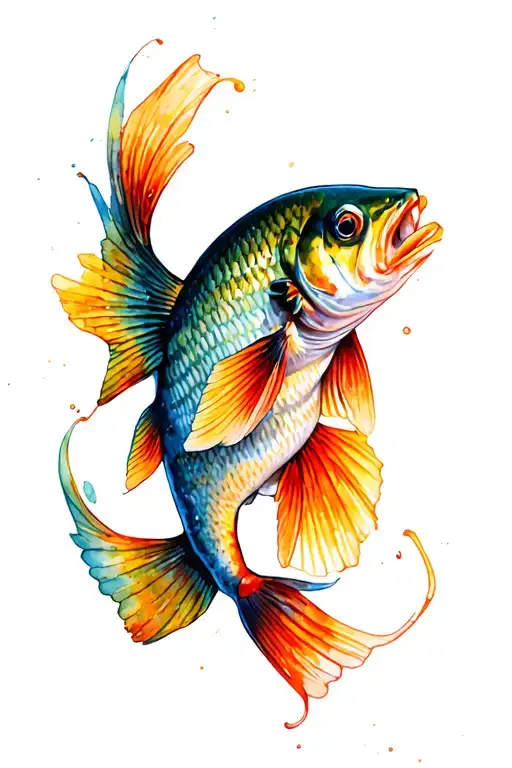 Crappie After Minnow