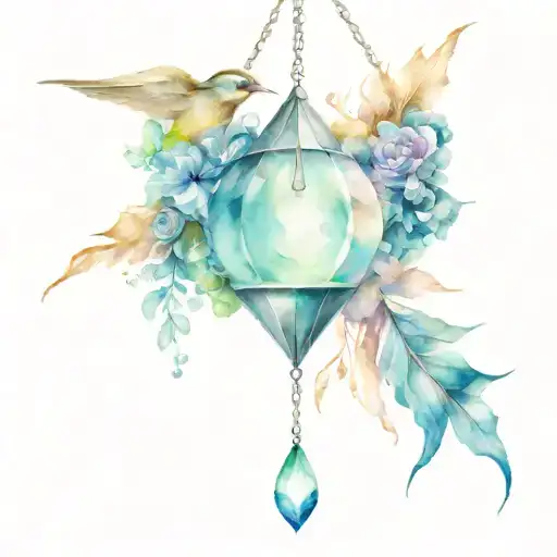 Crystal Pendulum Swinging