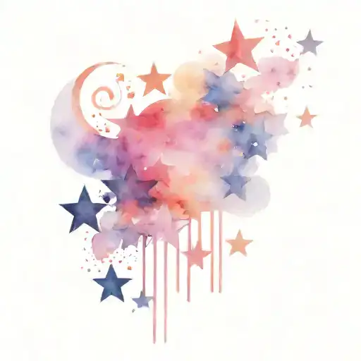 Stars Moons Love Fingers Crossed