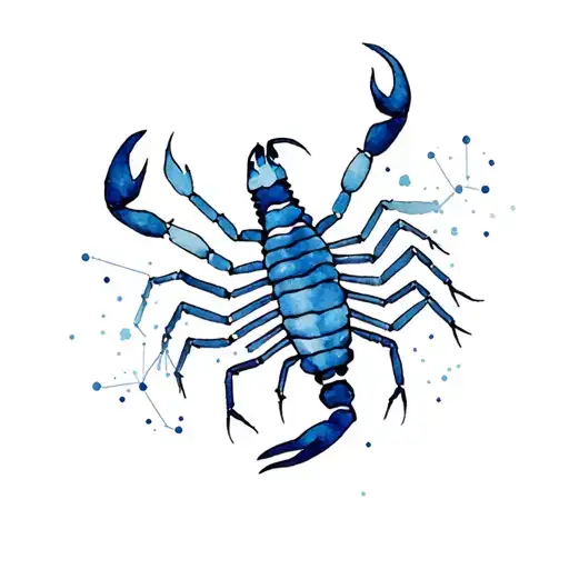 Scorpion And Libra Constellation