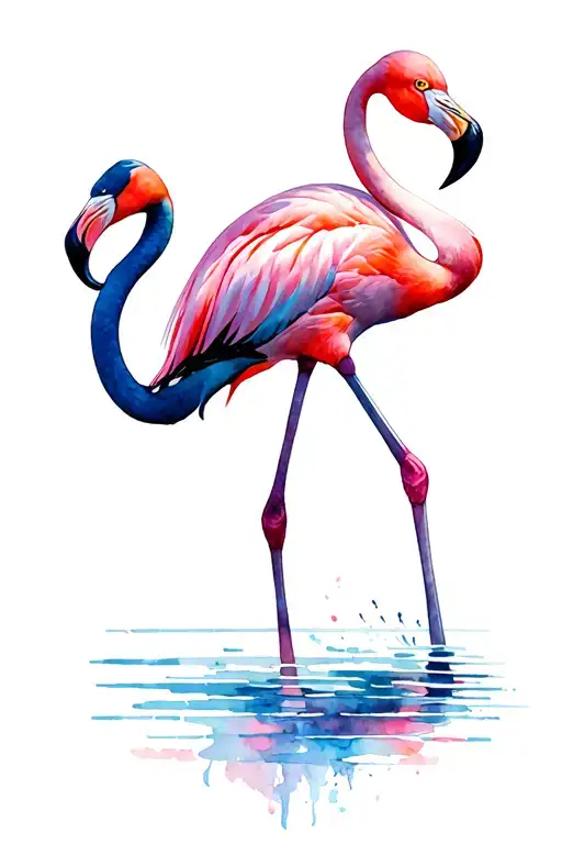 Flamingo Standing