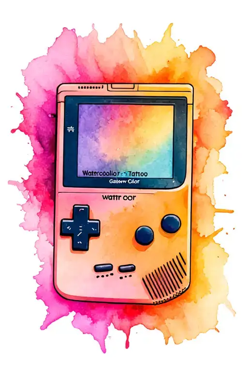 Watercolour Gameboy Color