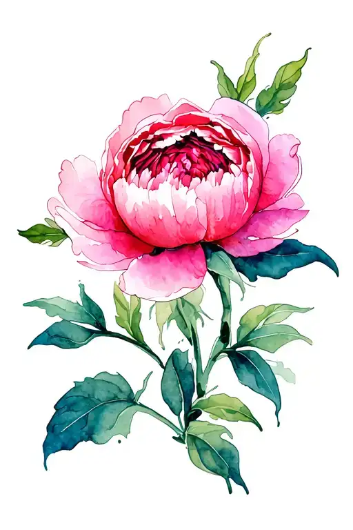 Peony And Fuscia