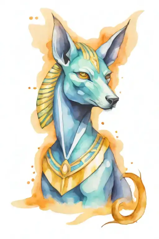 Egyptian God Anubis