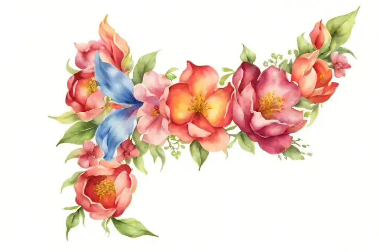 Birth Flower Bracelet