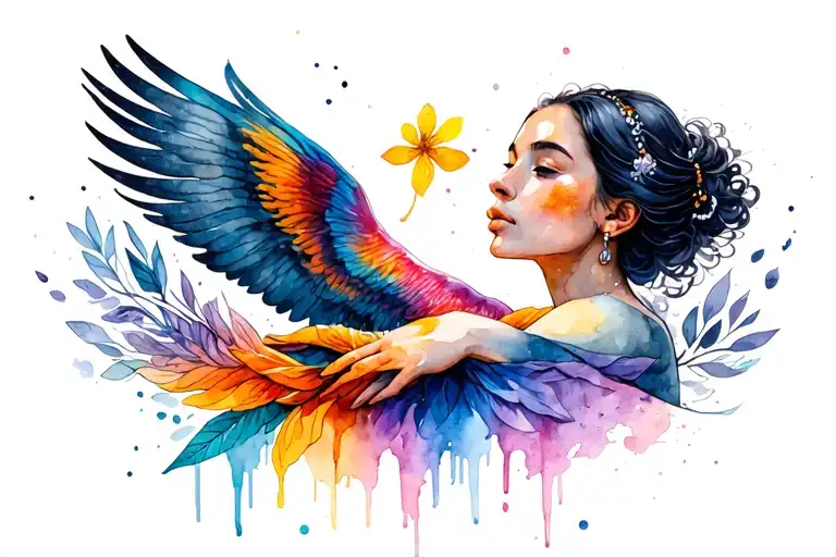 Force Courage Female Hope Luck Being Able