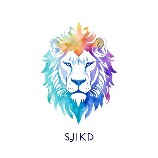 Sjkd With Lion Face Logo Combined