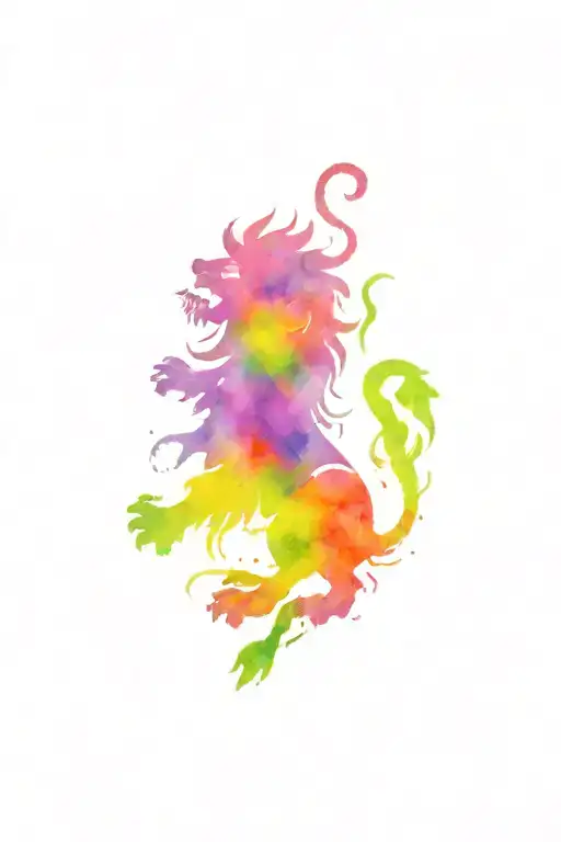 Tartan And Lion Rampant