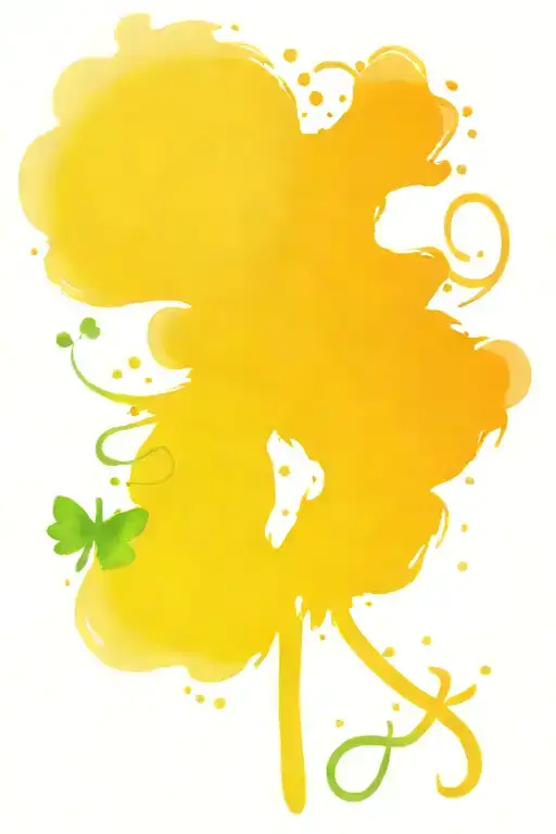 Shamrock Surrounded By The Words X Infinity