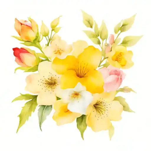 Birth Flower Bouquet