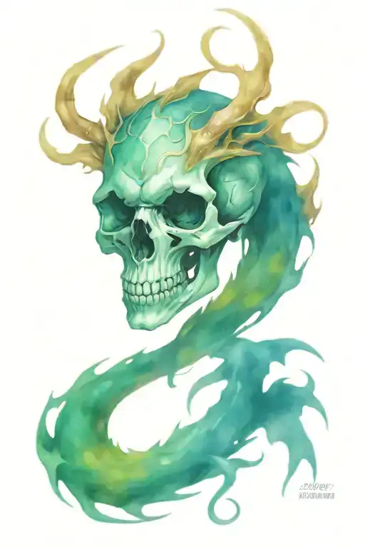 Skull & Dragon