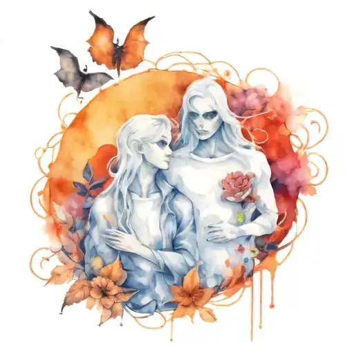 Halloween Couple Love