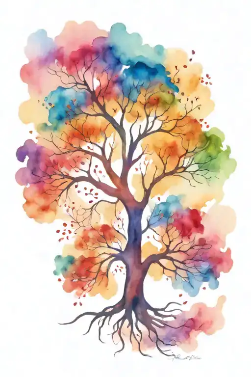 Life Tree Intertwined