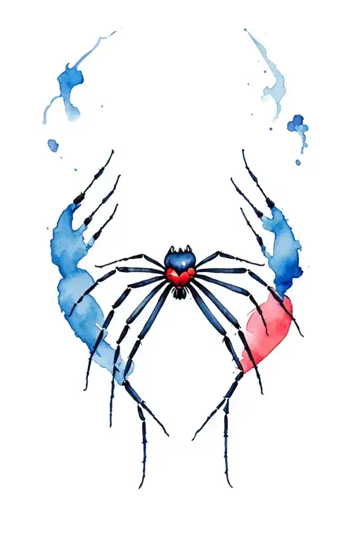 The Black Widow Spider Bites The Heart