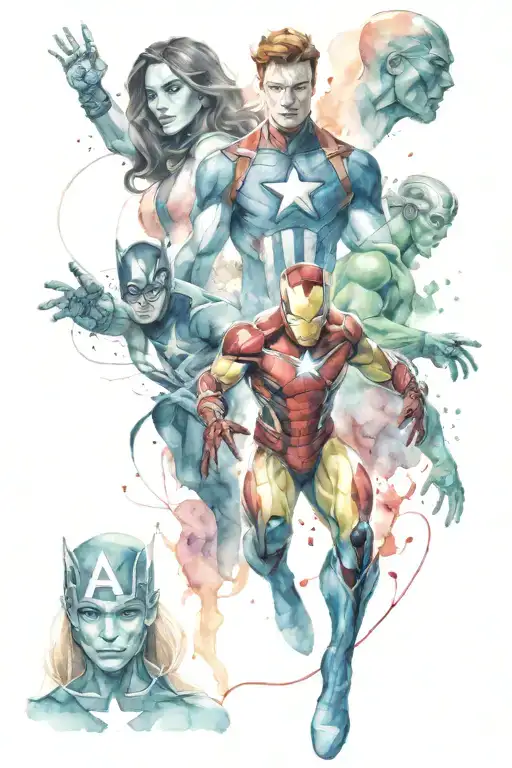 The Marvel Characters