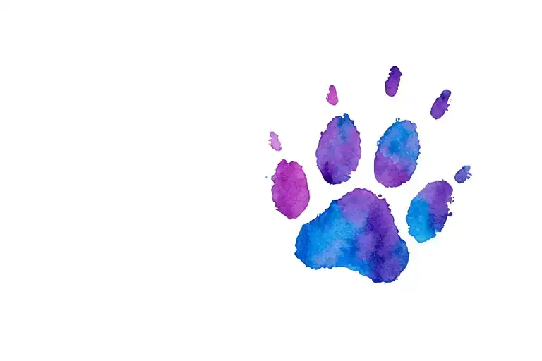 Dog Paw Print
