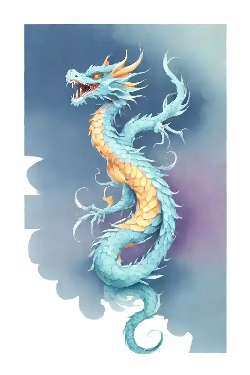 Chinese Dragon Breathing Fire