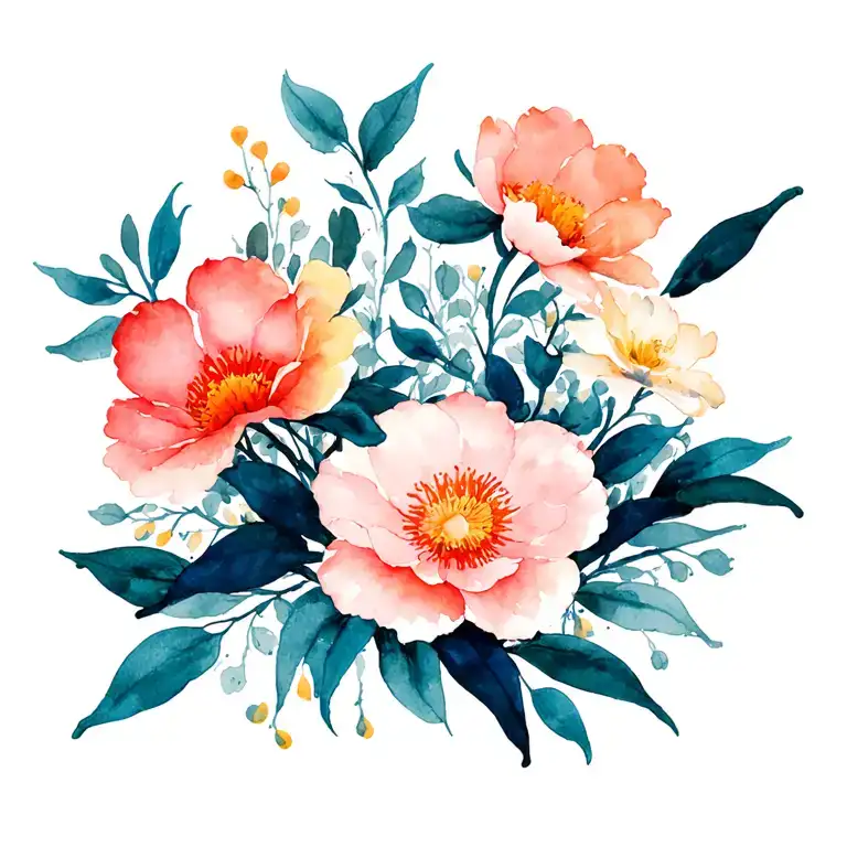 Ikebana Floral Arrangement