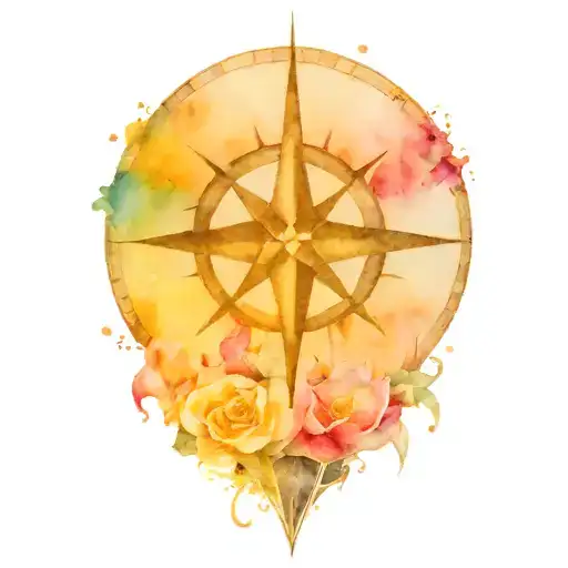 Compass Rose Blooming