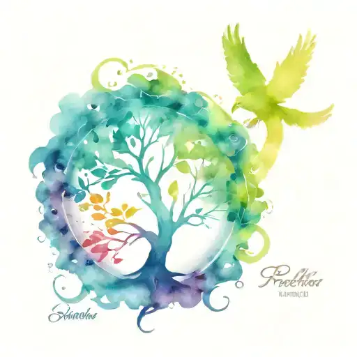 Phoenix Autism Tree Of Life Intertwined