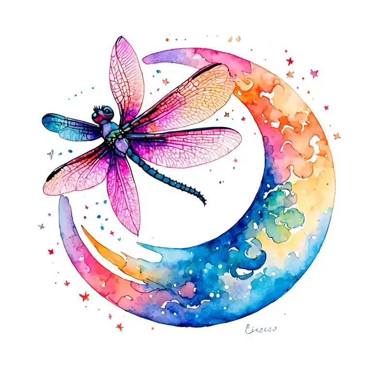 Dragon Fly Me To The Moon