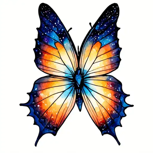 Galaxy Monarch Butterfly
