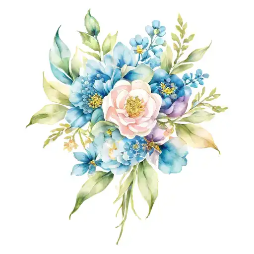 Birth Flower Bouquet