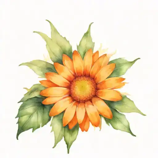 Orange Daisy