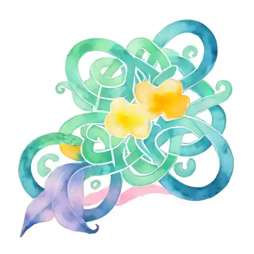 Celtic Knot Underwater