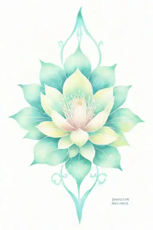 Lotus Mandala With Phurba