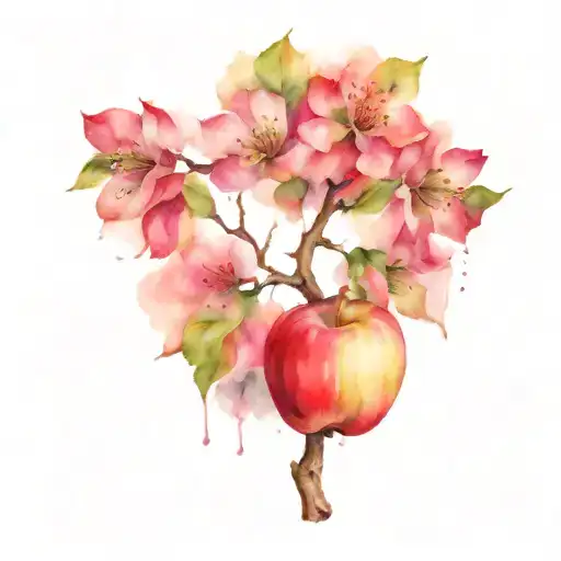 Blossoming Apple Tree