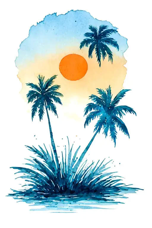 Sleep Sun Palm