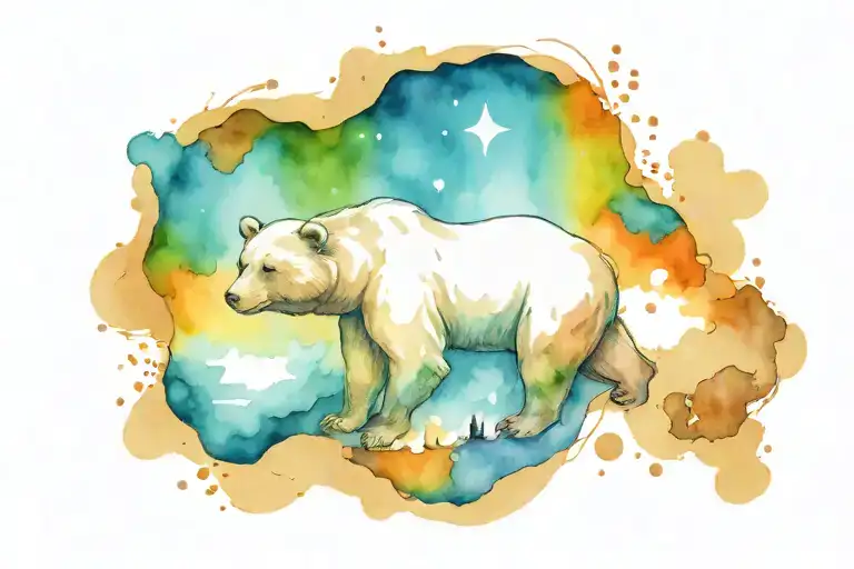 Bear Traveling Arround The World