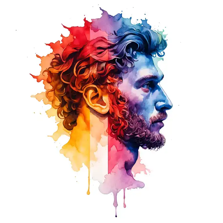 French Irish Flag Morphing Logan Caleb