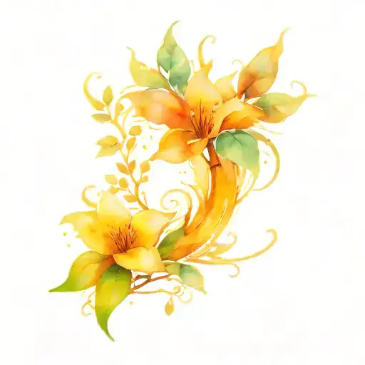 A Tramp Stamp Tattoo That Embodies Nature And Spirituality