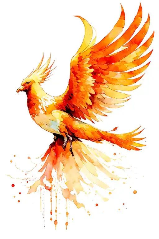 Phoenix Flying Up