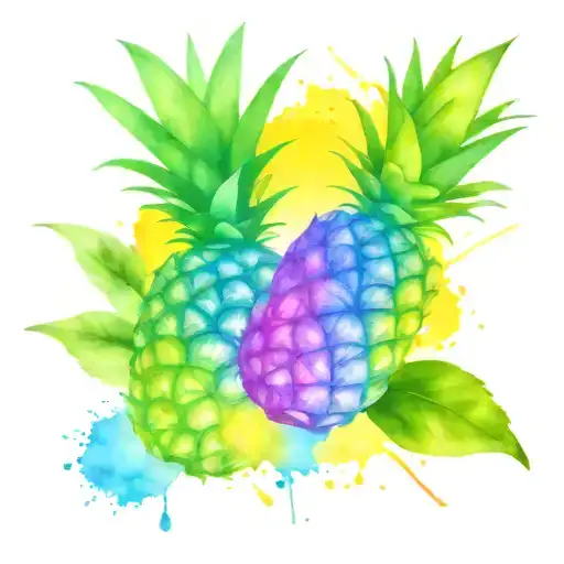 His And Hers Pineapples