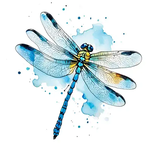 Dragonfly Flying