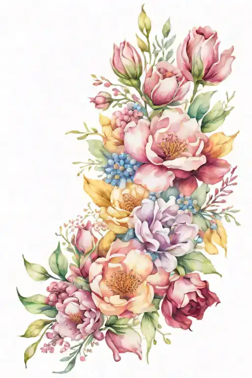 Birth Flower Bouquet