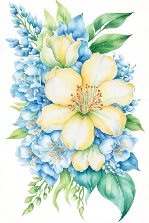 April Birth Flower Bouquet