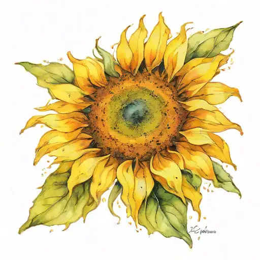 Single Sunflower