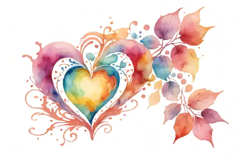Heart Watercolor